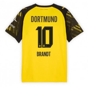 Borussia Dortmund Julian Brandt #10 Jalkapallovaatteet Kotipaita 2025-26 Lyhythihainen